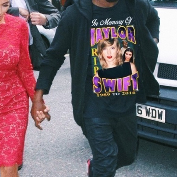 In Memory of Taylor Swift - RIP Taylor Swift 2016 Graphic Shirt - Picture 2 of 7